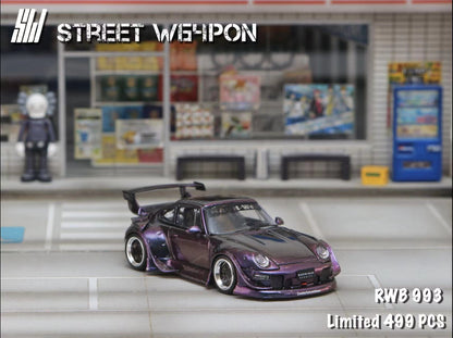 CALLE W64PON RWB Porsche 993 Decoración de Dragon Ball (Goku)