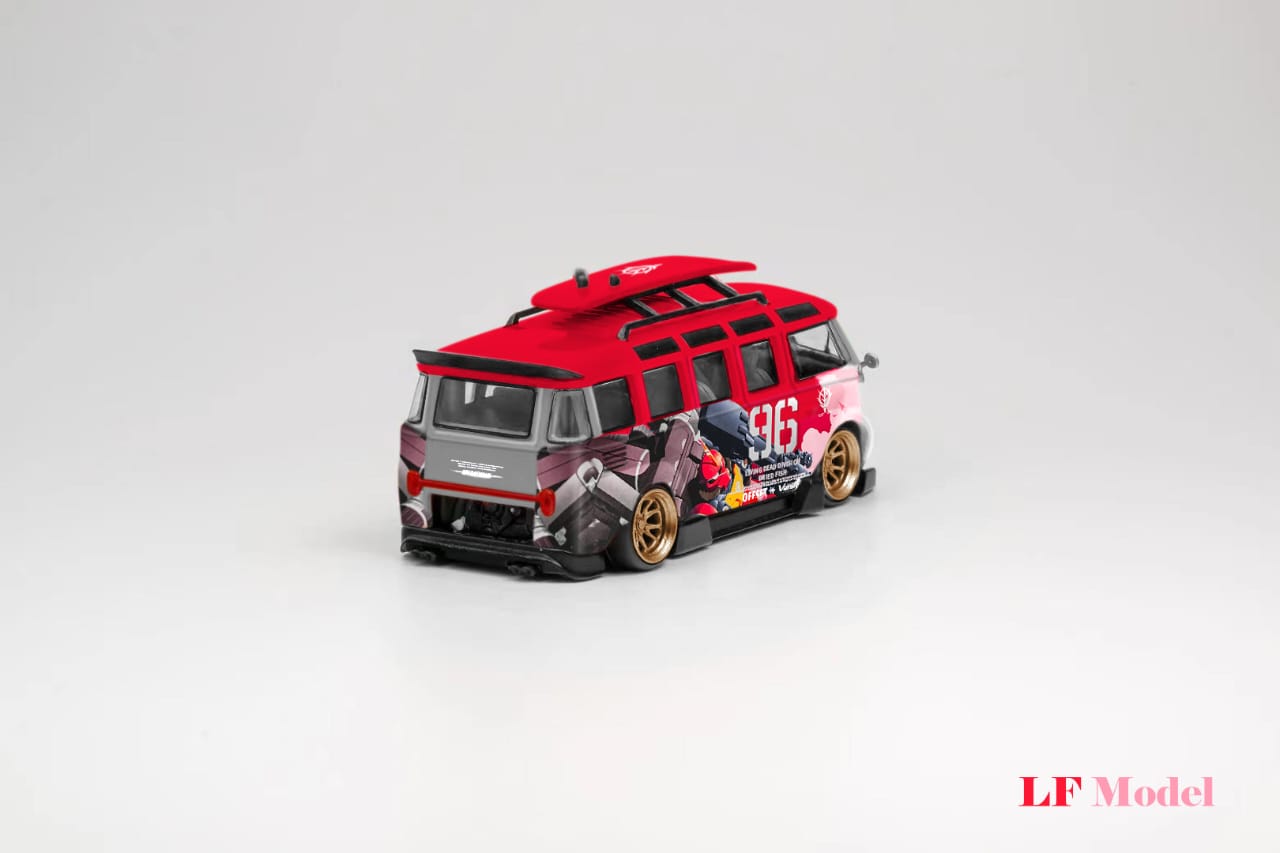 Red Bull Racing - Volkswagen T1 camioneta RWB