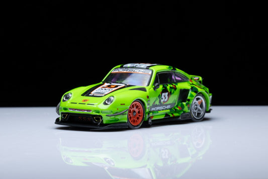 DCM & D.Bo Model RWB Porsche 993 Modified Ducktail (Green #53)