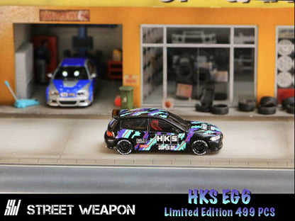 Street Weapon Honda EG6 (HKS Livery)