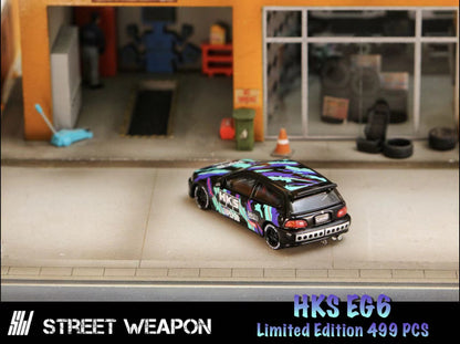 Street Weapon Honda EG6 (HKS Livery)