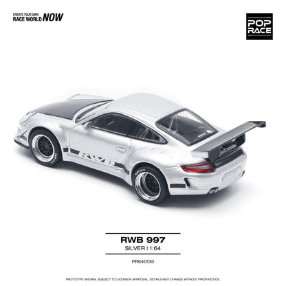 Pop Race Porsche RWB 997 (Silver)