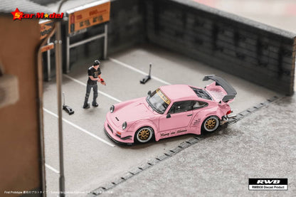 Star Model Rauh-Welt Modified Porsche 930 GT Wing (SoCro Pink) - No figure