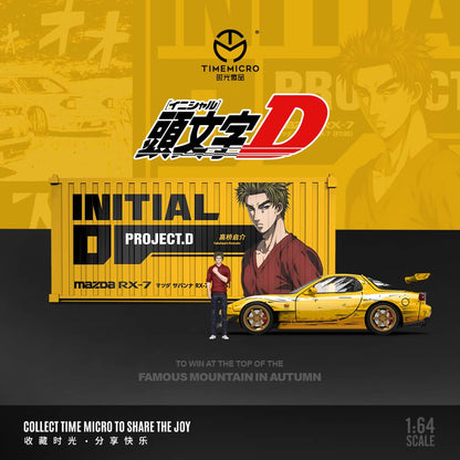 TimeMicro Mazda RX-7 Initial D Open Cover Version (Container Set)