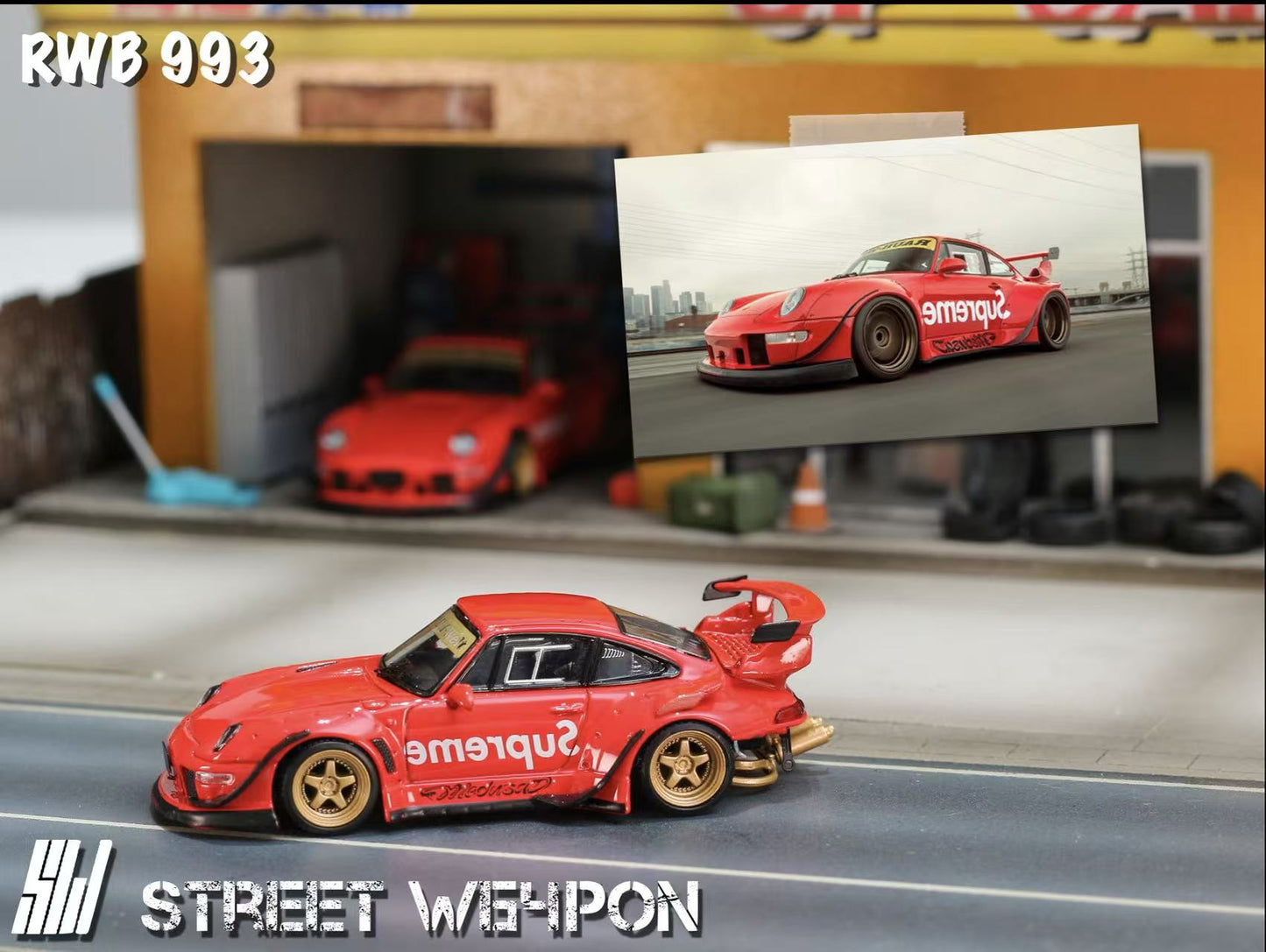 Street Weapon Porsche RWB993 - SUPREME