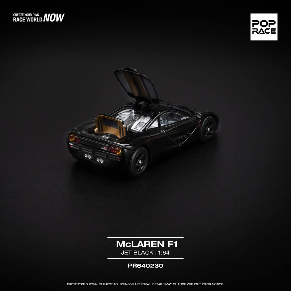 Pop Race - McLaren F1 (Jet Black)