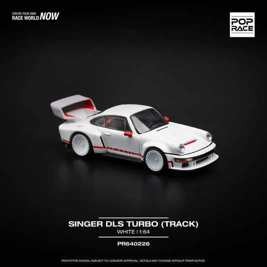 Pop Race - Singer DLS Turbo (Track) in White