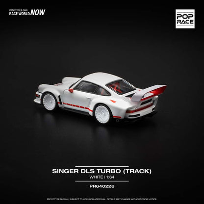 Pop Race - Singer DLS Turbo (Track) in White