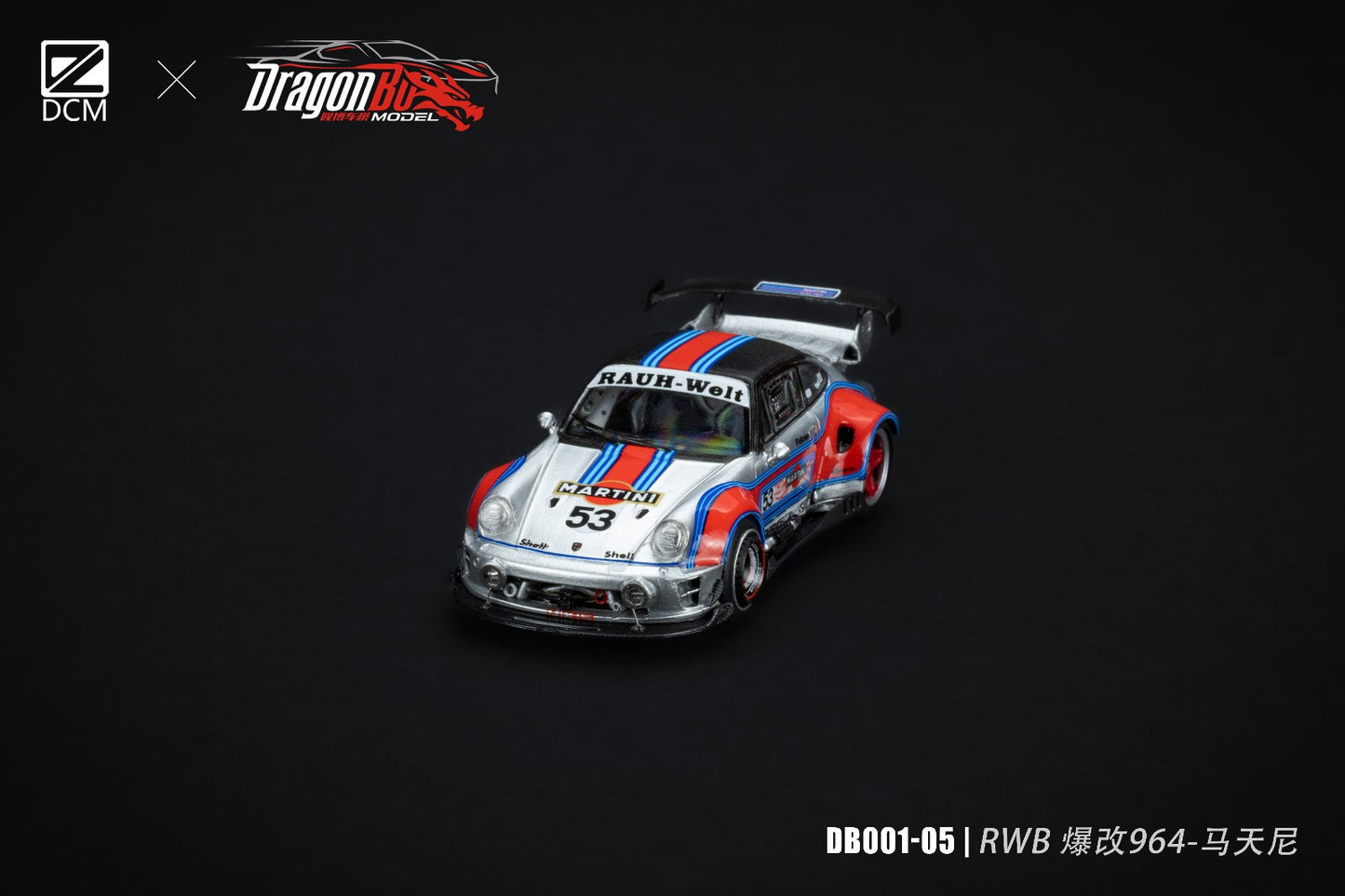 DCM & D.BoModel Porsche RWB 964 (Martini Livery)