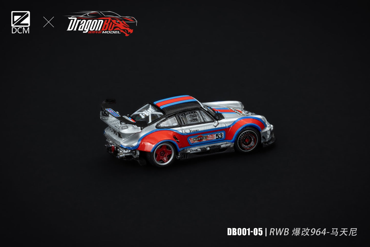 DCM & D.BoModel Porsche RWB 964 (Martini Livery)