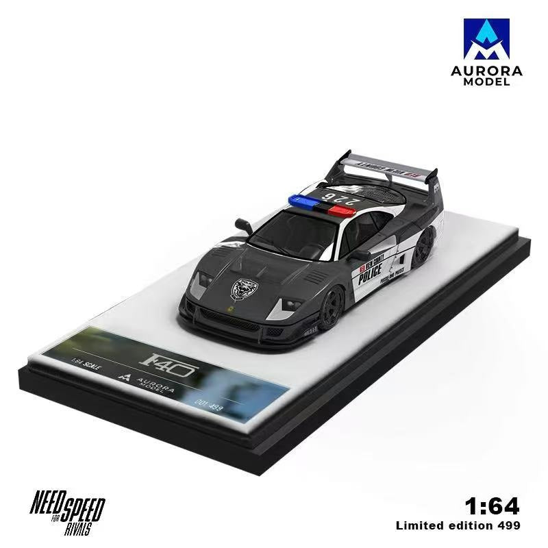 (PREORDER) Aurora Model - F40 (Need for Speed - Police Livery)