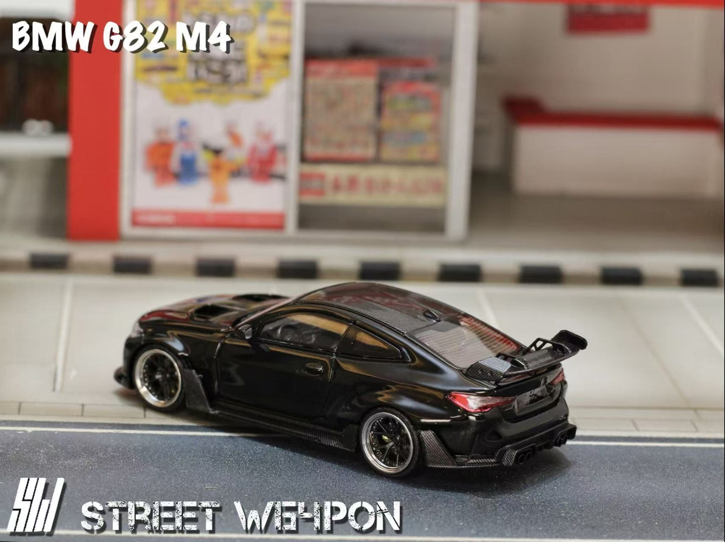 (PREORDER) Street Weapon BMW G82 M4 Wide-Body (Black and/or white)