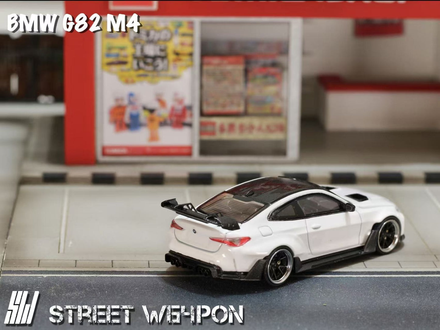 (PREORDER) Street Weapon BMW G82 M4 Wide-Body (Black and/or white)