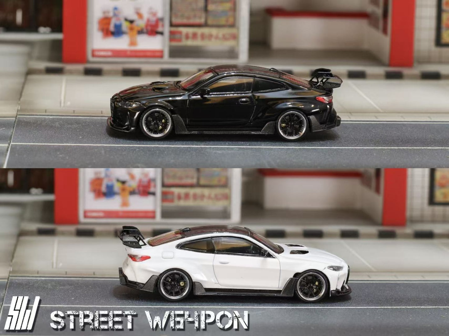 (PREORDER) Street Weapon BMW G82 M4 Wide-Body (Black and/or white)