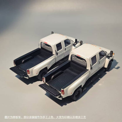 (PREORDER SOLD OUT) GOC - Chevrolet Kodiak Pickup (White) or GMC Topkick Pickup (White) 1:64 Scale Diecast