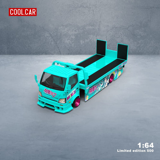 (PREORDER) Cool Car H300 Flatbed Transport Trailer (Hatsune MiKu Livery)