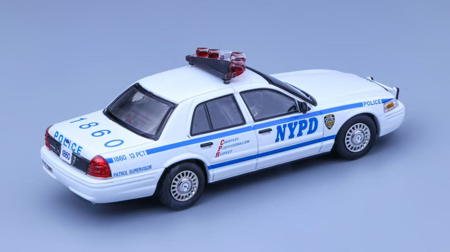 (PREORDER) Rollin' 64 - Crown Victoria (NYPD Patrol Supervisor)