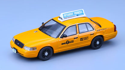 (PREORDER) Rollin' 64 - Crown Victoria (NYC Yellow Taxi Cab-New York City)