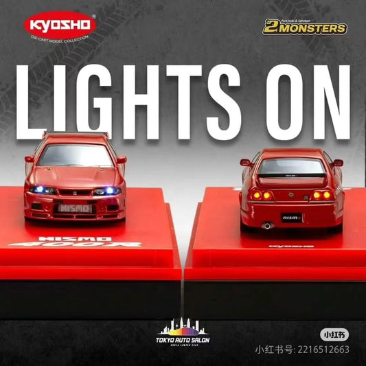 (PREORDER) Kyosho Nismo 400R R33 Tokyo Auto Show KL 2024 Exclusive (Red Light Version)