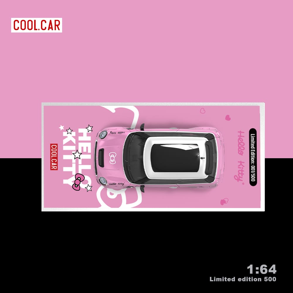 Cool Car BMW MINI Cooper Hello Kitty (no figure)