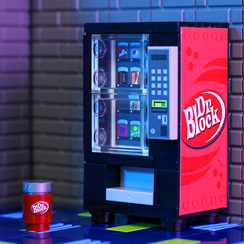 B3 Customs -  Dr. Block - Soda Vending Machine