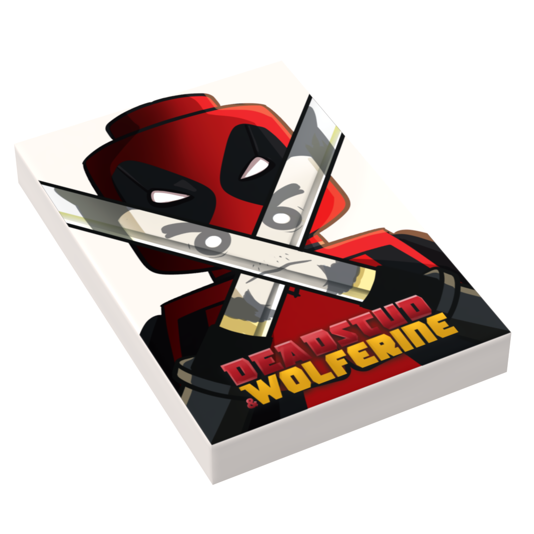 B3 Customs - Deadstud & Wolferine (Version 1) Movie Cover (2x3 Tile)