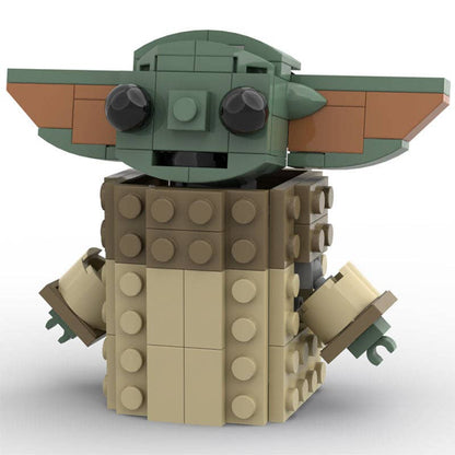 B3 Customs® - El Niño - Baby Yoda - Set Mandaloriano LEGO Star Wars personalizado [MOC PERSONALIZADO]