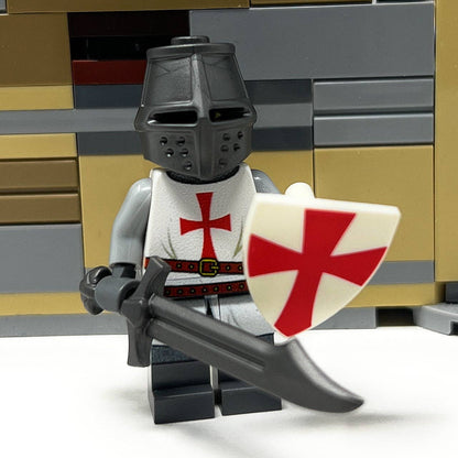 B3 Customs - Templar Crusader Knight - Custom Castle Minifig