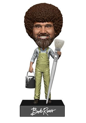 Heurtoirs peints à la main - La joie de peindre Bob Ross