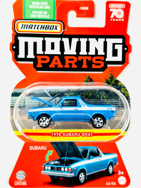 Matchbox Moving Parts  (Celebrating 70 years)