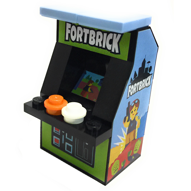 B3 Customs® - Fortbrick - Máquina recreativa LEGO personalizada