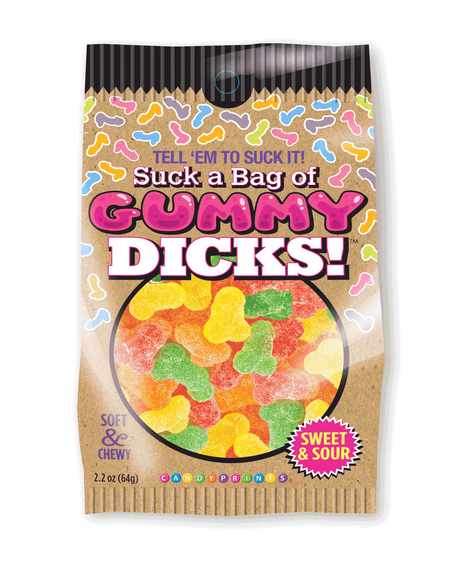 Suck a Bag of Gummy Dicks (2.2 oz)