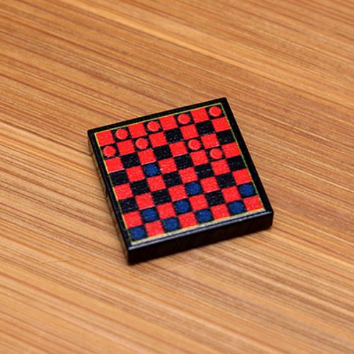 B3 Customs® Printed 2x2 Tile - Checkers