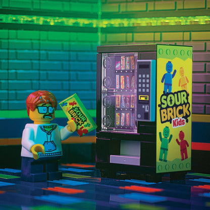 B3 Customs - Sour Brick Kids - Distributeur automatique de bonbons LEGO personnalisé