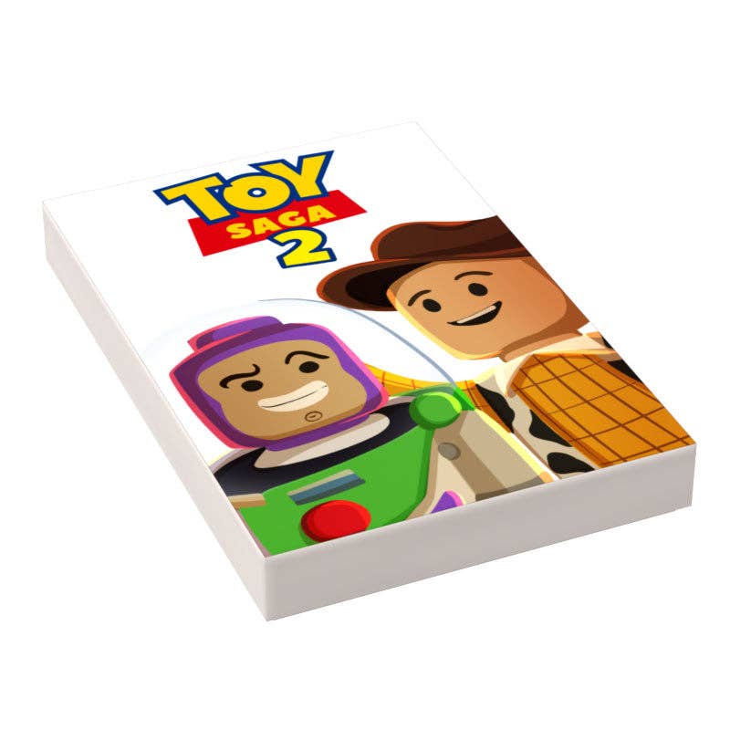 B3 Customs - Toy Saga 2 Movie Cover (2x3 Tile)