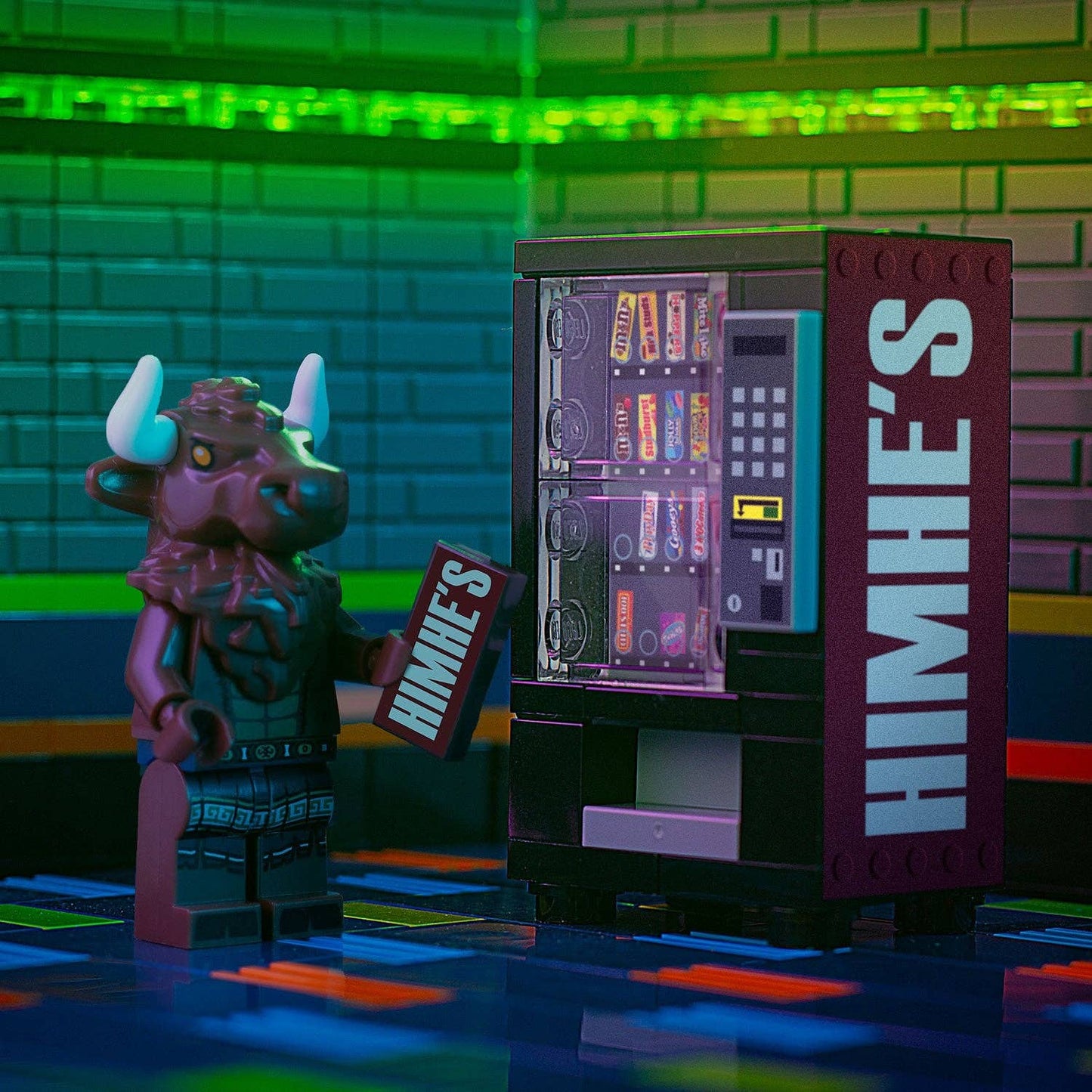 B3 Customs - HimHe's - Custom LEGO Candy Vending Machine