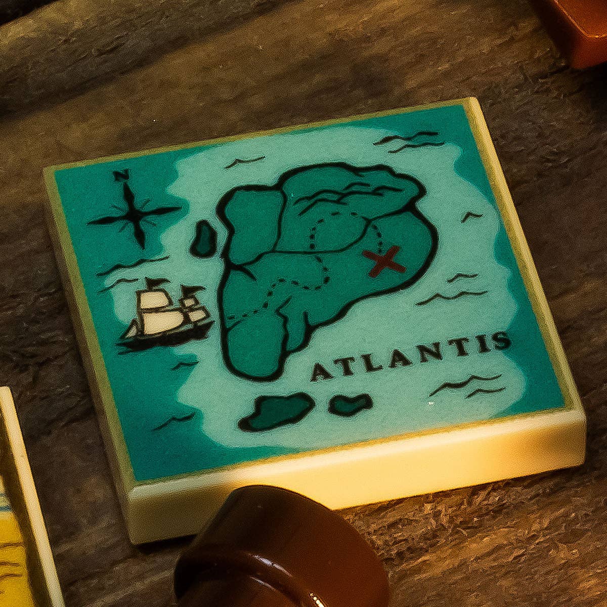 B3 Customs - B3 Customs® City of Atlantis Treasure Map (2x2 Tile)