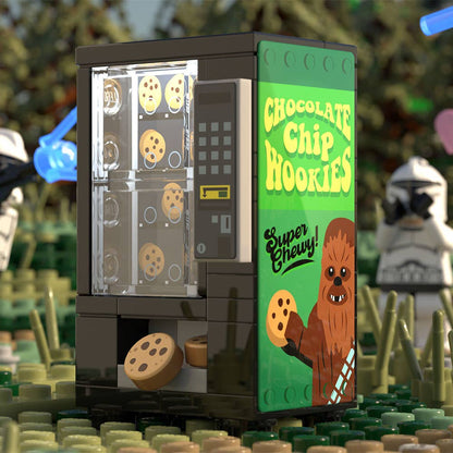 B3 Customs - Chocolate Chip Wookie Cookies Vending Machine Building Set