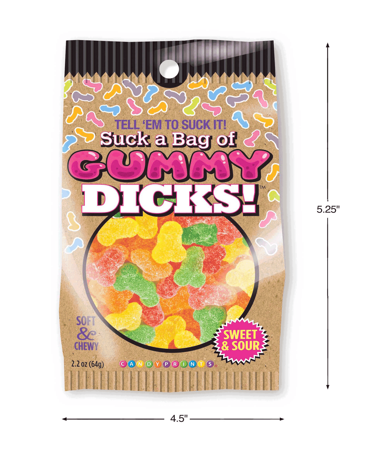 Suck a Bag of Gummy Dicks (2.2 oz)