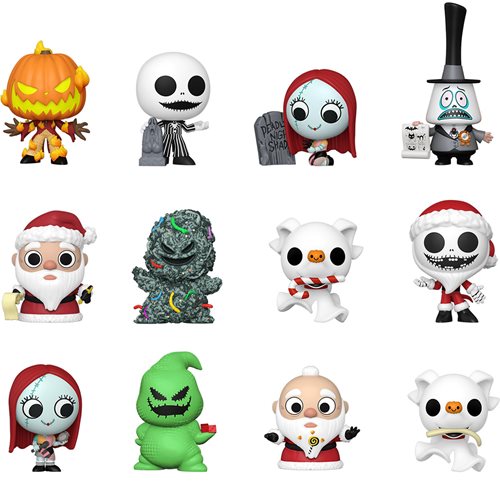 Nightmare Before Christmas (NBX) 30th Anniversary Mystery Minis