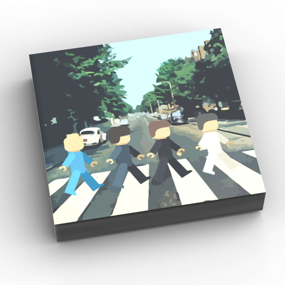 B3 Customs - Buildr Road - B3 Customs Music Album Cover (2x2 Tile)