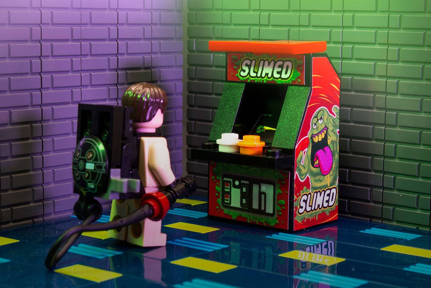 B3 Customs® - Slimed - Máquina arcade LEGO personalizada