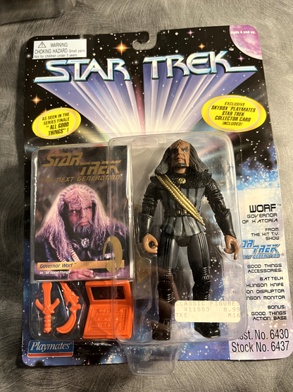 Figuras de acción de Star Trek The Next Generation de 5" (lote de 4)