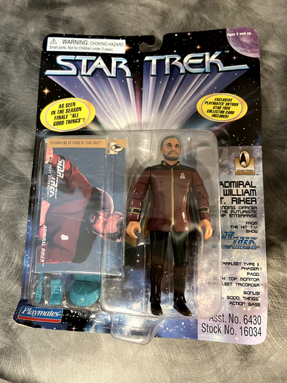 Figuras de acción de Star Trek The Next Generation de 5" (lote de 4)