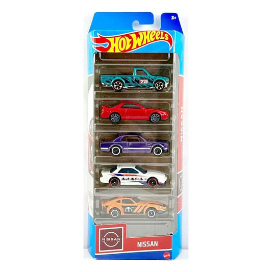 Hot Wheels 5 Pack Nissan