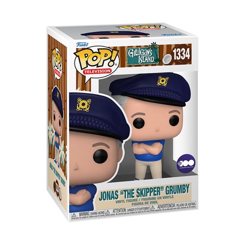 ¡Funko Pop! TV La isla de Gilligan - Jonas "The Skipper" Grumby