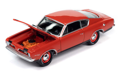 Johnny Lightning -Classic Gold- 1969 Plymouth Barracuda (Barracuda Orange)