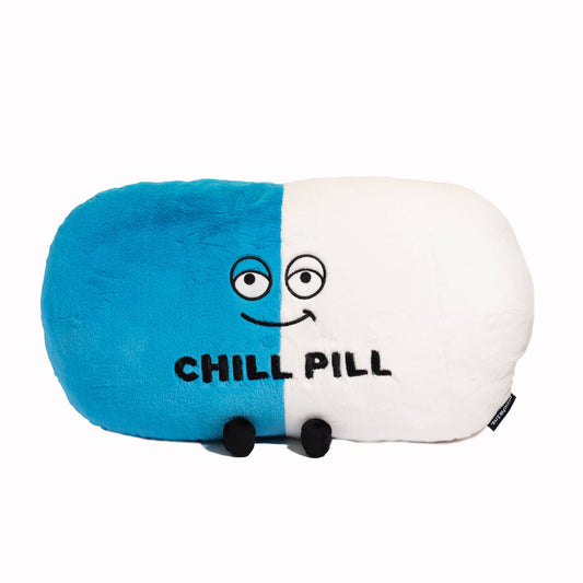 Almohada Punchkins - Felpa grande "Chill Pill"