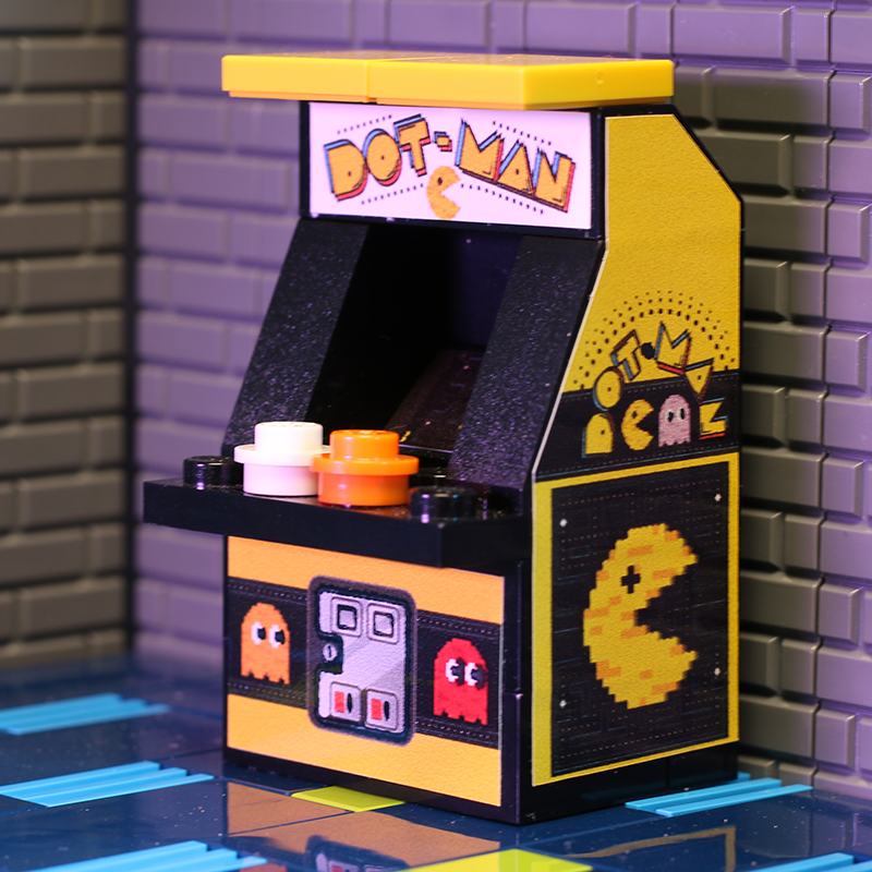 B3 Customs® - Dot-Man - Machine d'arcade LEGO personnalisée