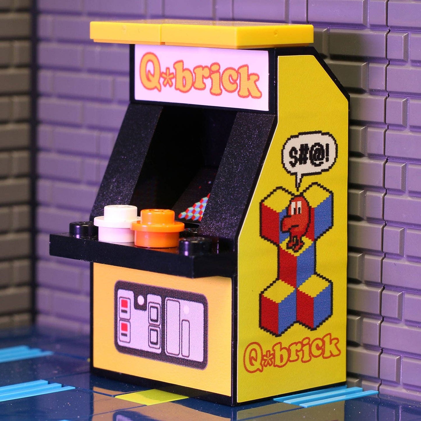 B3 Customs® - Q*Brick - Custom LEGO Arcade Machine